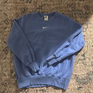 Blue Nike sweatshirt